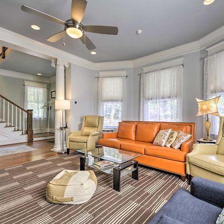 Elegant Raleigh Home With Porch, Walk Downtown! Exteriör bild