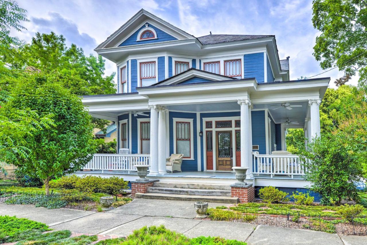 Elegant Raleigh Home With Porch, Walk Downtown! Exteriör bild